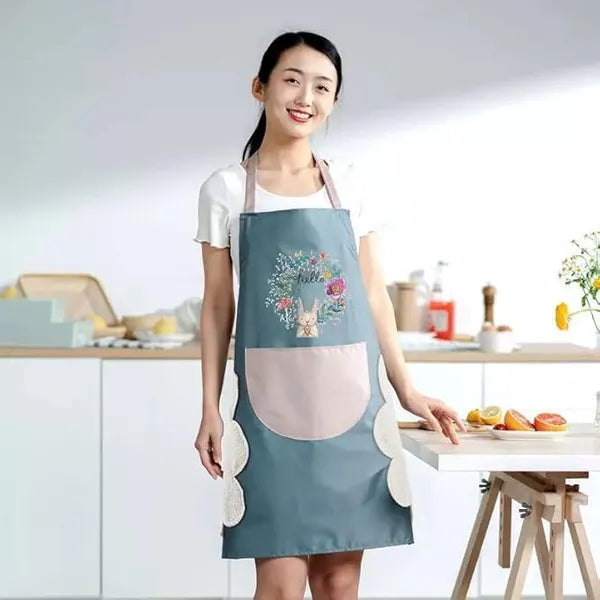 Poly Cotton Kitchen Pocket Apron