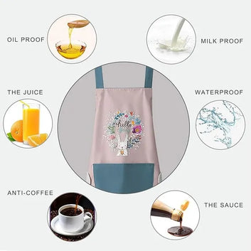 Poly Cotton Kitchen Pocket Apron